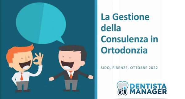 la gestione della consulenza in ortodonzia