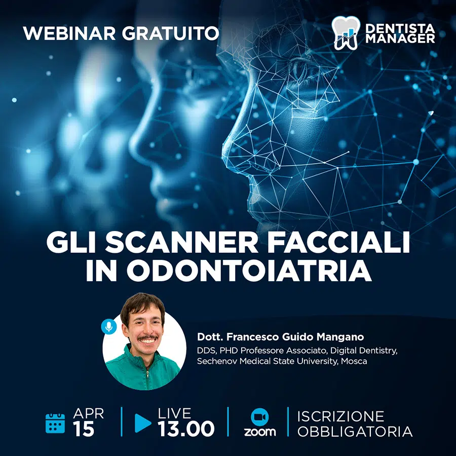 webinar Gli Scanner Facciali in Odontoiatria