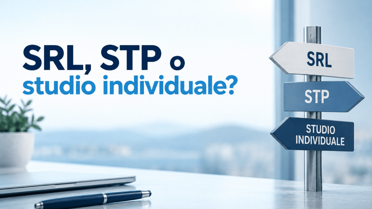 SRL, STP o studio individuale