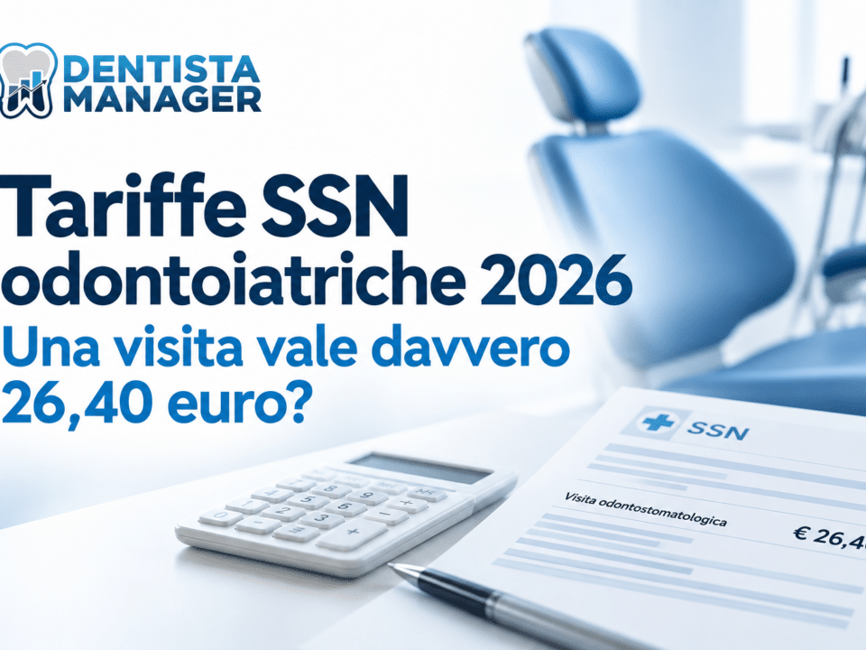 Tariffe SSN odontoiatriche 2026