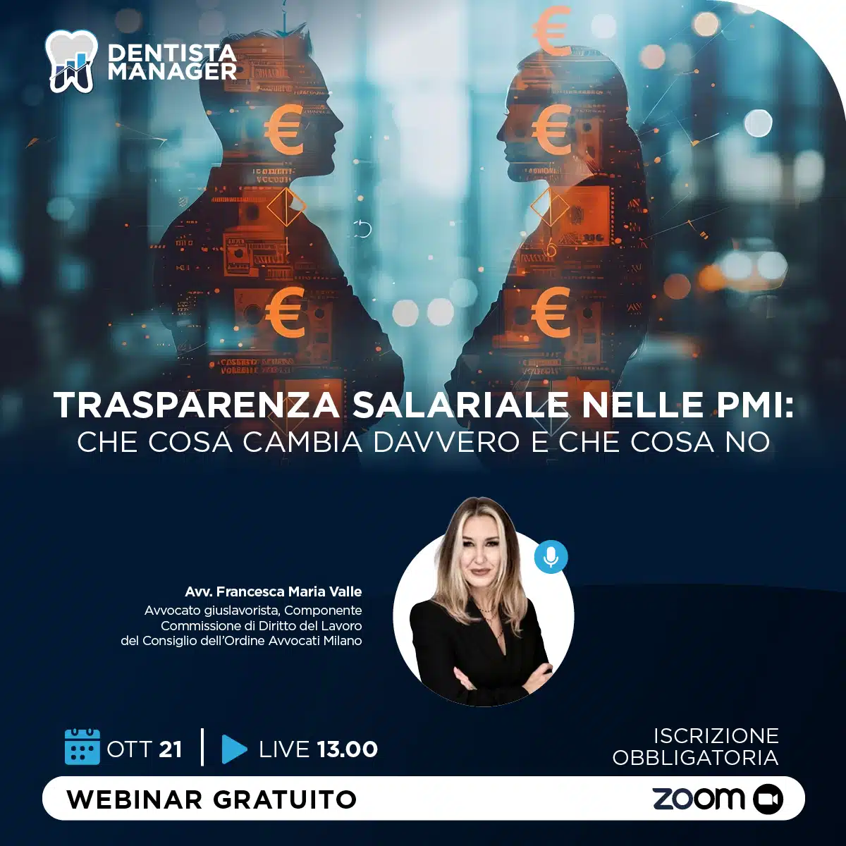 webinar Trasparenza Salariale nelle PMI dentista